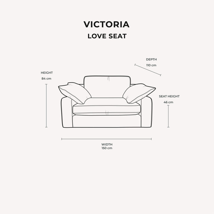 Victoria Caramel Velvet Pillow Back Sofa Range Love Seat 