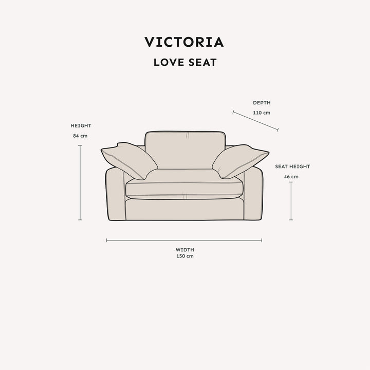 Victoria Cream Velvet Pillow Back Sofa Range MTO Sofa 