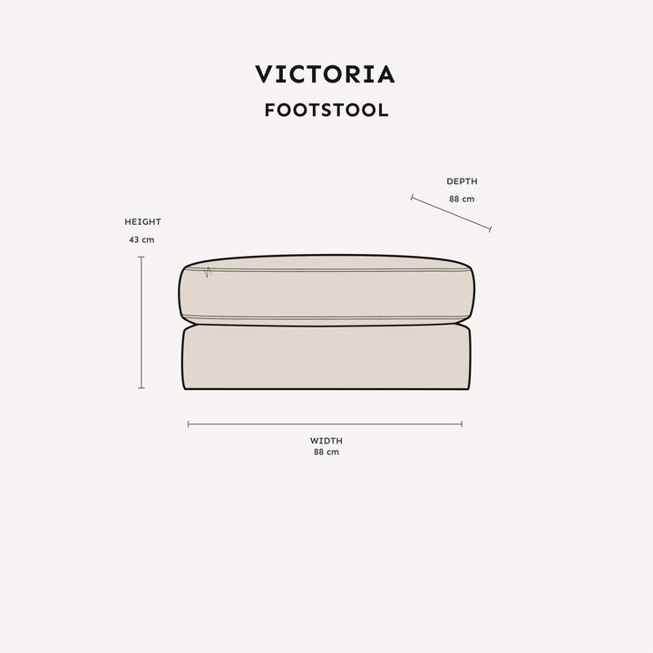 Victoria Cream Velvet Pillow Back Sofa Range MTO Sofa 