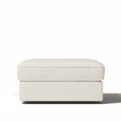 Victoria Ecru Boucle Footstool Sofa 