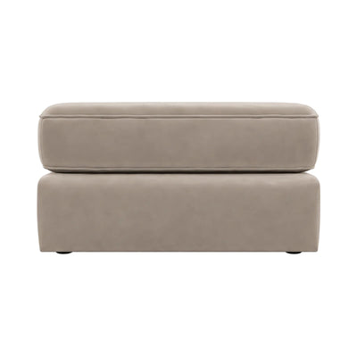 Victoria Mink Velvet Footstool