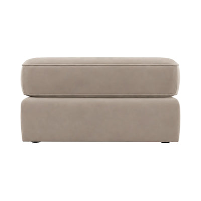 Victoria Mink Velvet Footstool