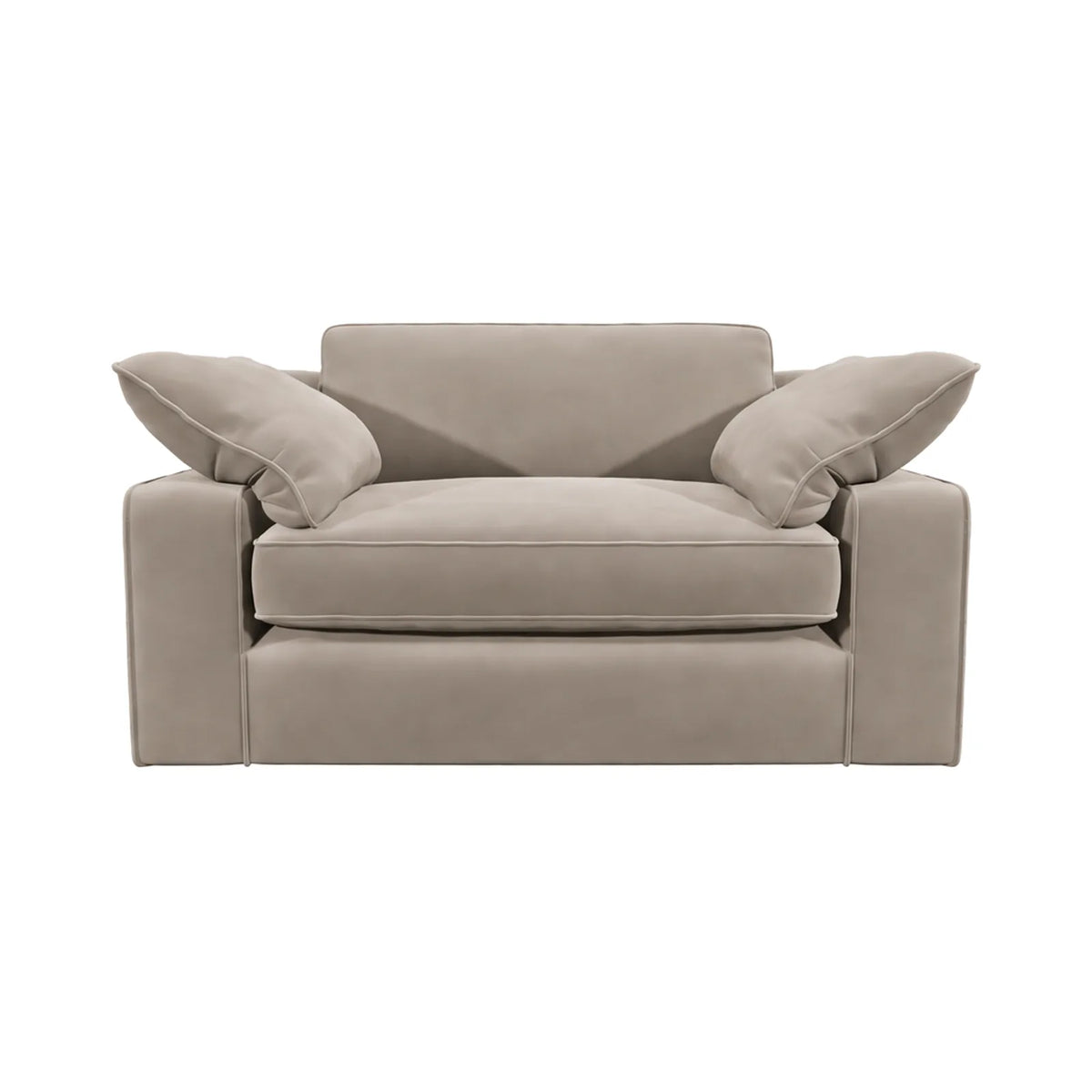 Victoria Mink Velvet Love Seat