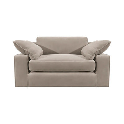 Victoria Mink Velvet Love Seat