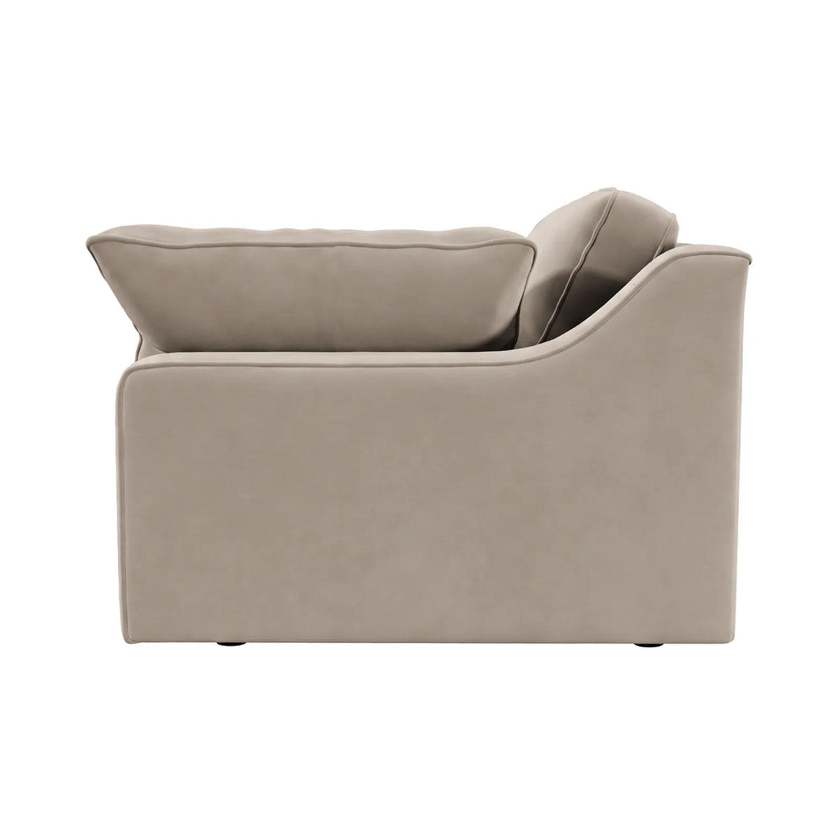 Victoria Mink Velvet Love Seat