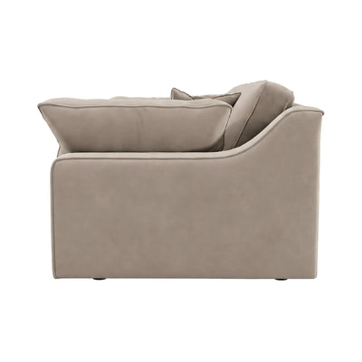 Victoria Mink Velvet 4 Seater Sofa Sofa 