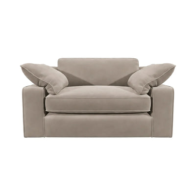 Victoria Mink Velvet Love Seat Sofa 