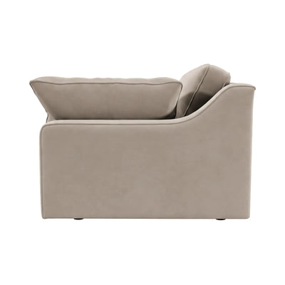 Victoria Mink Velvet Love Seat Sofa 