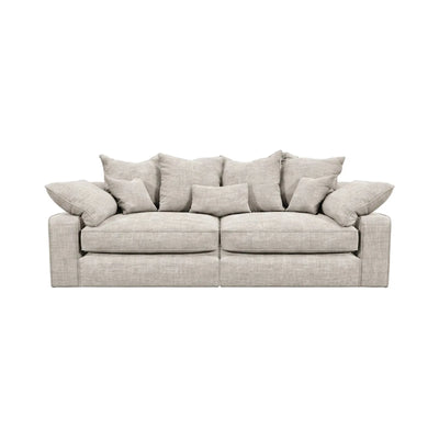 Victoria Oyster Chenille 4 Seater Sofa Sofa 