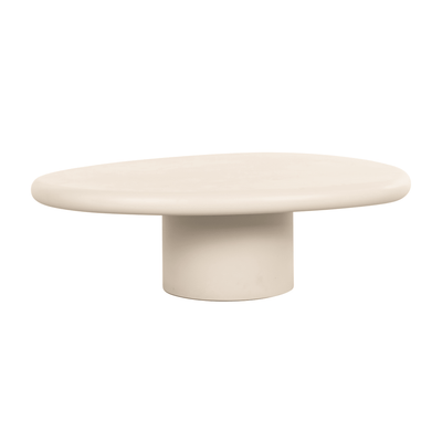 Wellington Beige Oval Coffee Table Furniture 