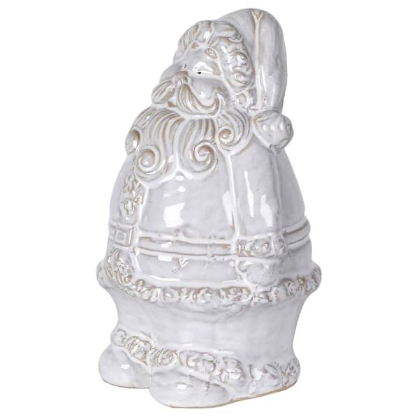 White Ceramic Decorative Santa Ornament Accessories 