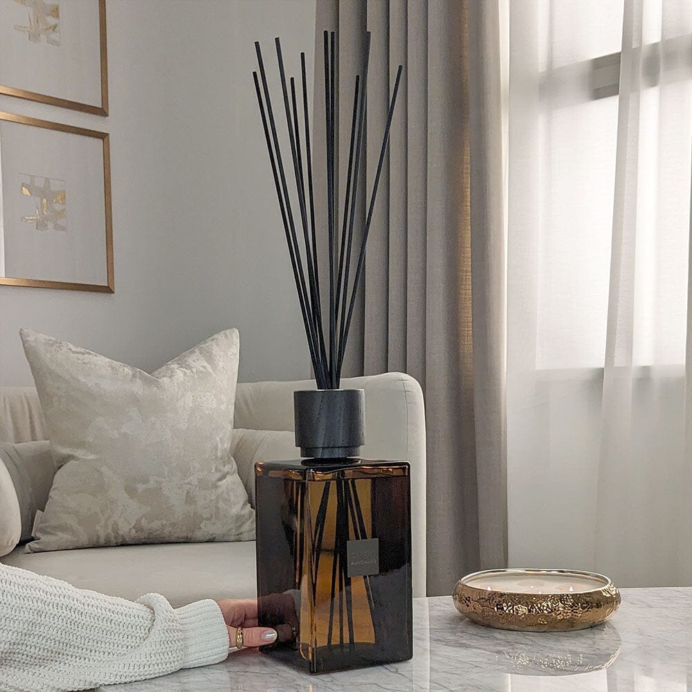 Round Amber Reed Diffuser Shop XL Amber Alang Alang Reed Diffuser- 2200ml – Rowen Homes