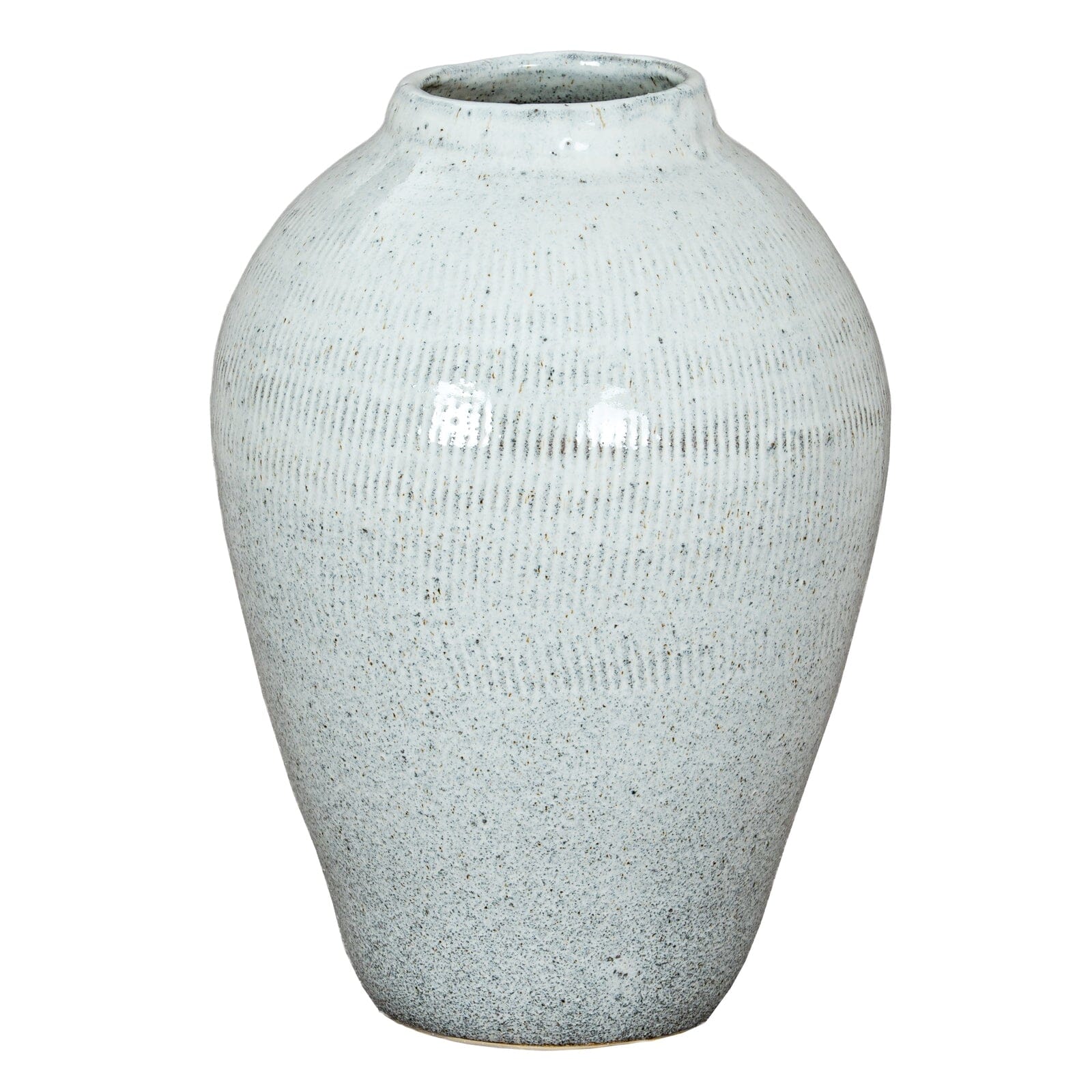 Zaffera Large Grey Glazed Vase Accessories 