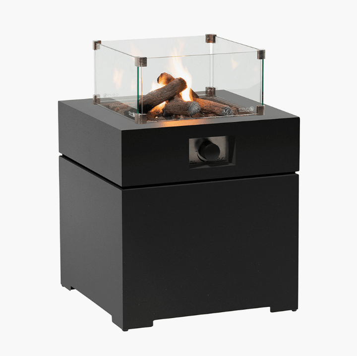 Zakynthos Black Furniture Fire Pit Furniture 