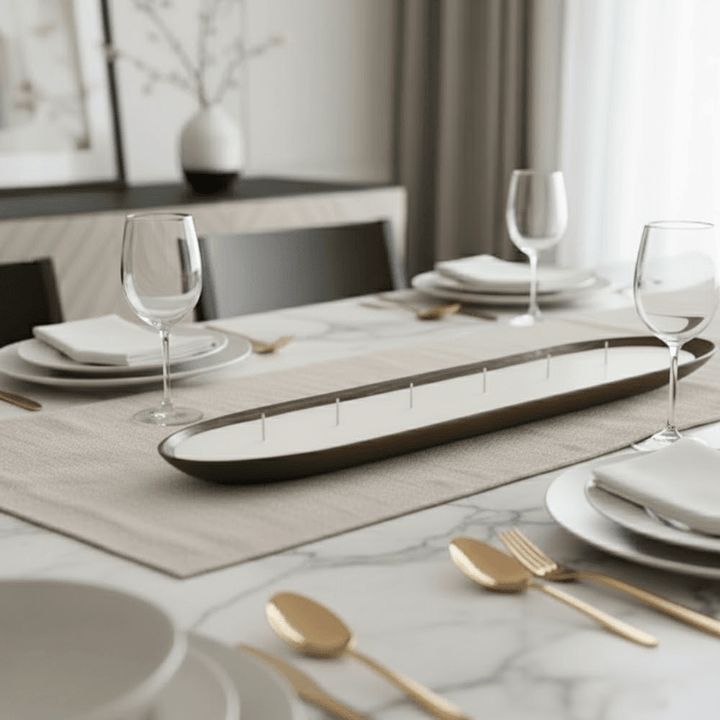 Zari XL Antique Bronze Decorative Metal Dish Accessories 