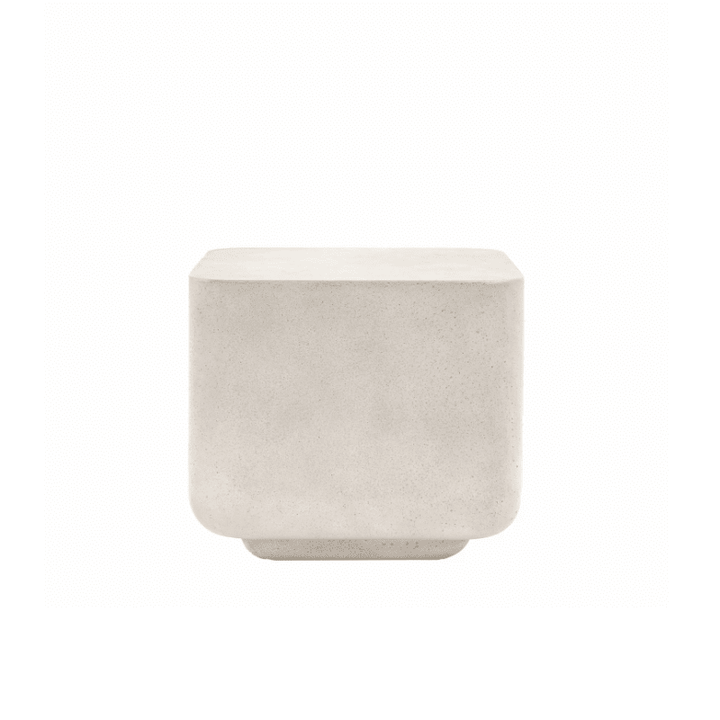 Zaylee Putty Concrete Effect Side Table Furniture 
