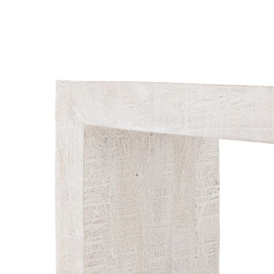 Zenica Luxury Whitewash Large Dining Bench Furniture 