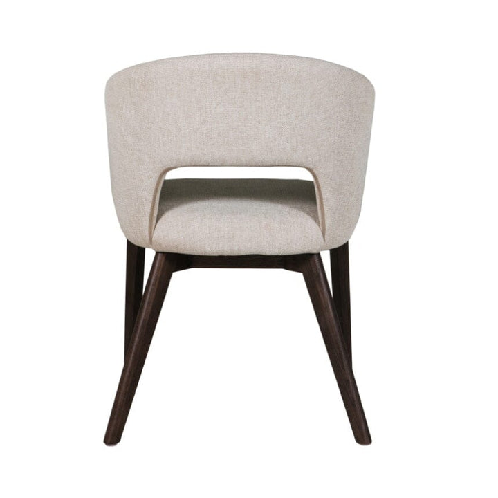 Zeva Natural Textured Fabric Dining Chair Furniture 