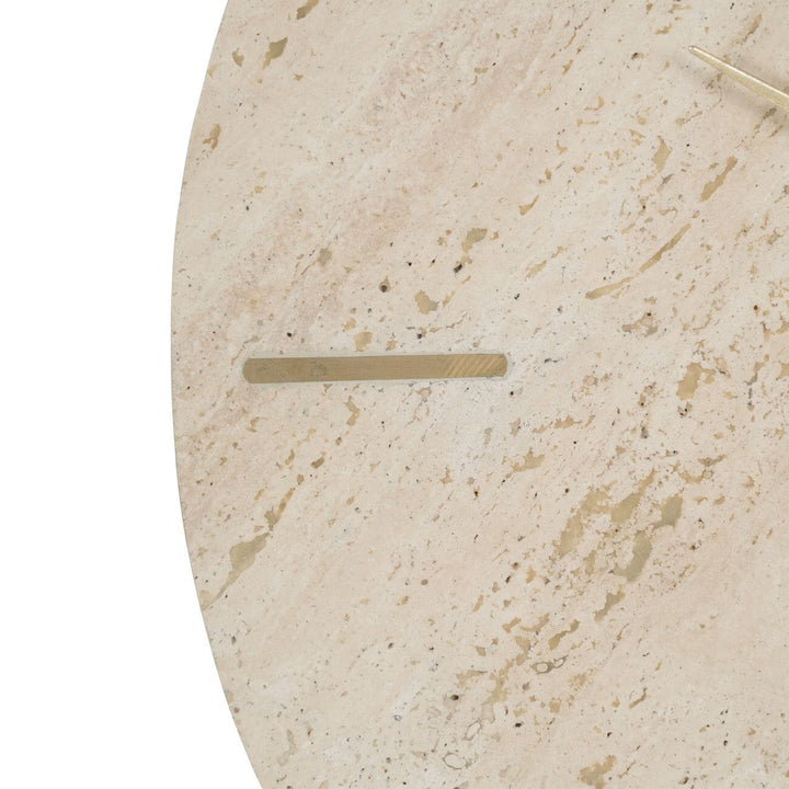 Zorion Neutral Marble & Gold Wall Clock Accessories 