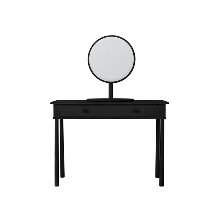 Adanero 2 Drawer Black Dressing Table Desk / Dressing Table 