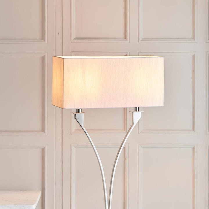 Aerith Silver Floor Lamp Lighting 