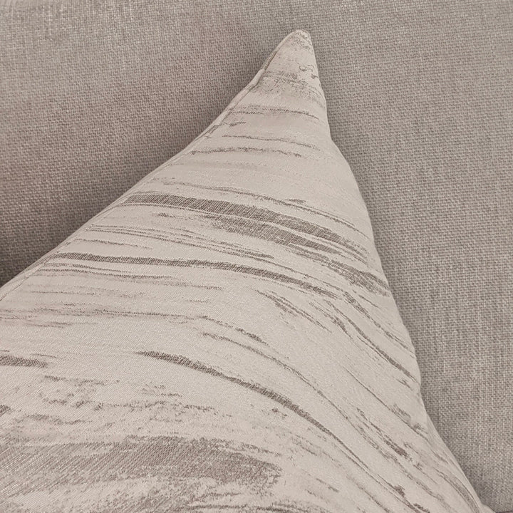 Agata Ivory Marble Fibre Cushion - 40x40cm 