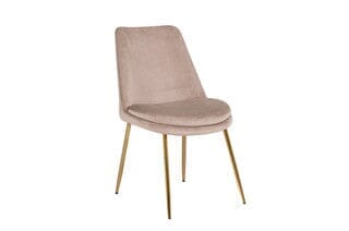 Amara Mink Velvet and Gold Dining Chair - Set of 2 Furniture 