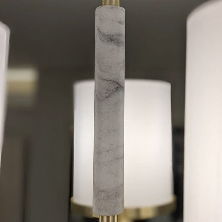 Amelia 5 Light Gold & Marble Ceiling Light Lighting 