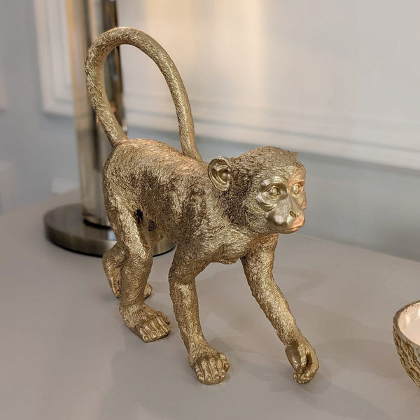 Amias Decorative Gold Monkey Ornament Accessories 