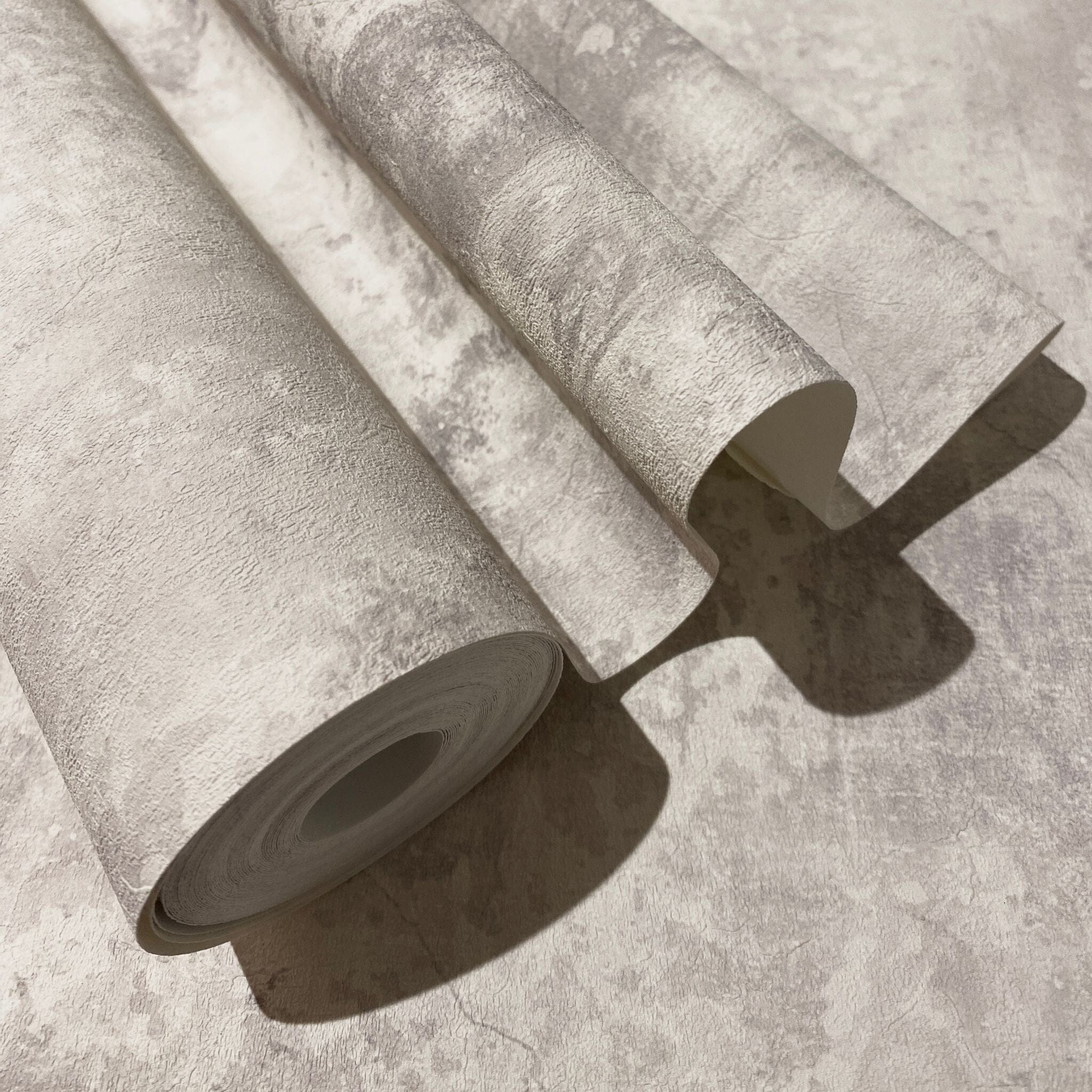 Amina Grey Marble Effect Wallpaper Wallpaper 