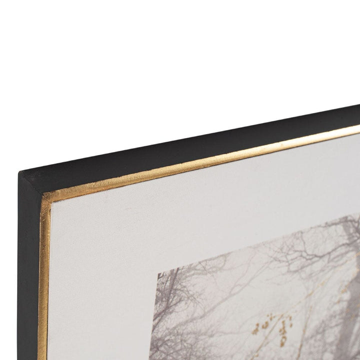 Amoureux Monochrome Wall Art with Gold Frame Accessories 