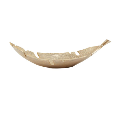 Antoine Gold Curved Leaf Dish Accessories 