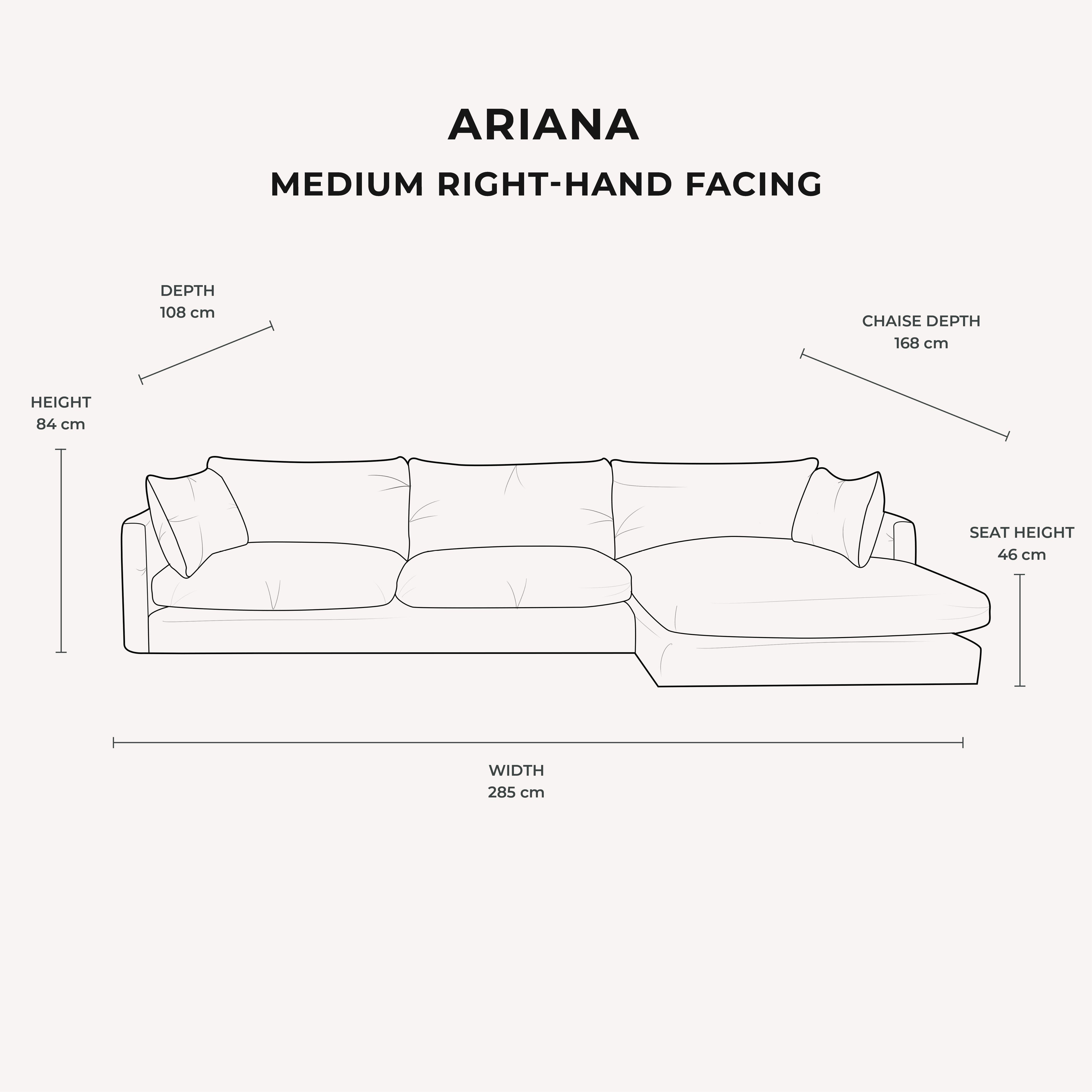 Ariana Cream Velvet Sofa Range Rowen Homes