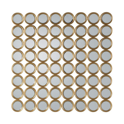 Battersea Gold Circles Wall Mirror Accessories 