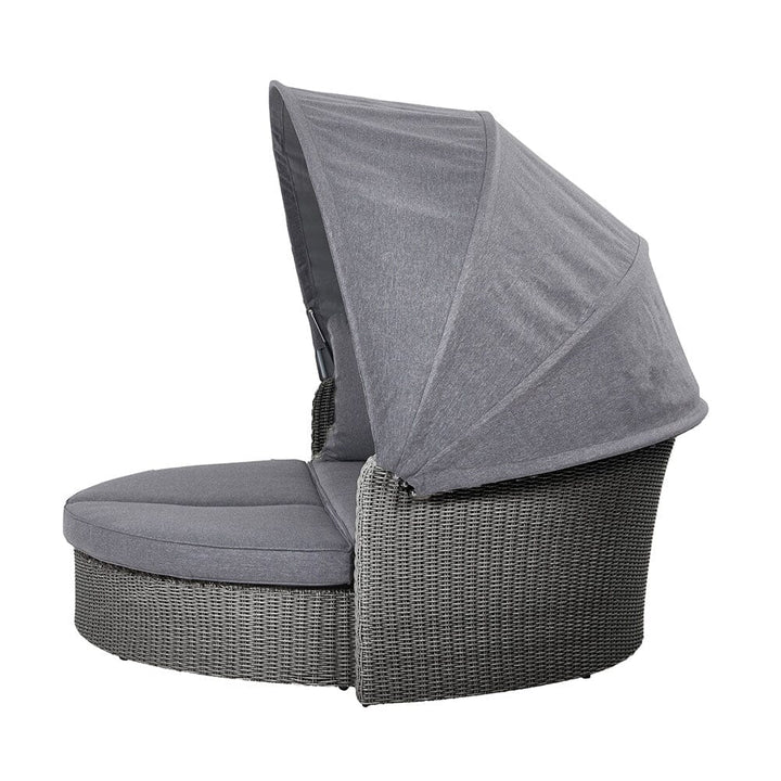 Besley Dark Grey Outdoor Day Bed Furniture 