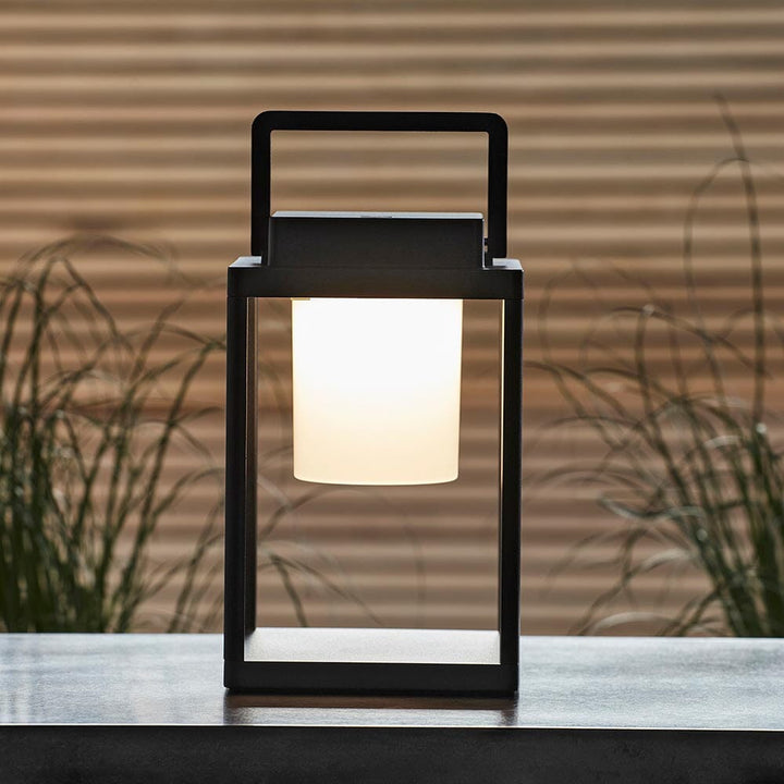 Black Outdoor USB Chargeable Table Lamp Lighting 