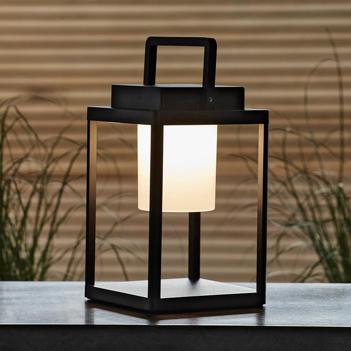 Black Outdoor USB Chargeable Table Lamp Lighting 