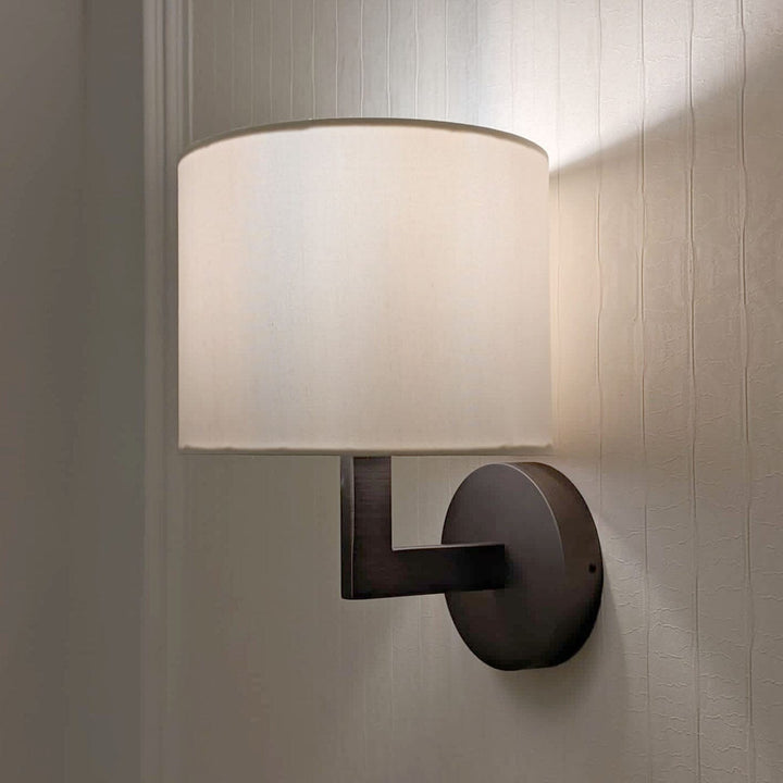 Brunswick Round Bronze Wall Light Lighting 