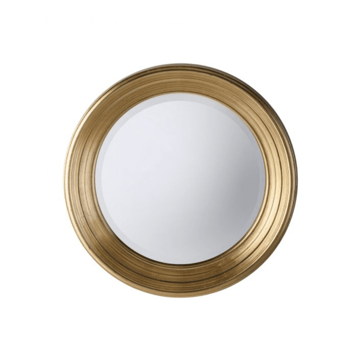 Bugatti Round Gold Chunky Wall Mirror Mirror 