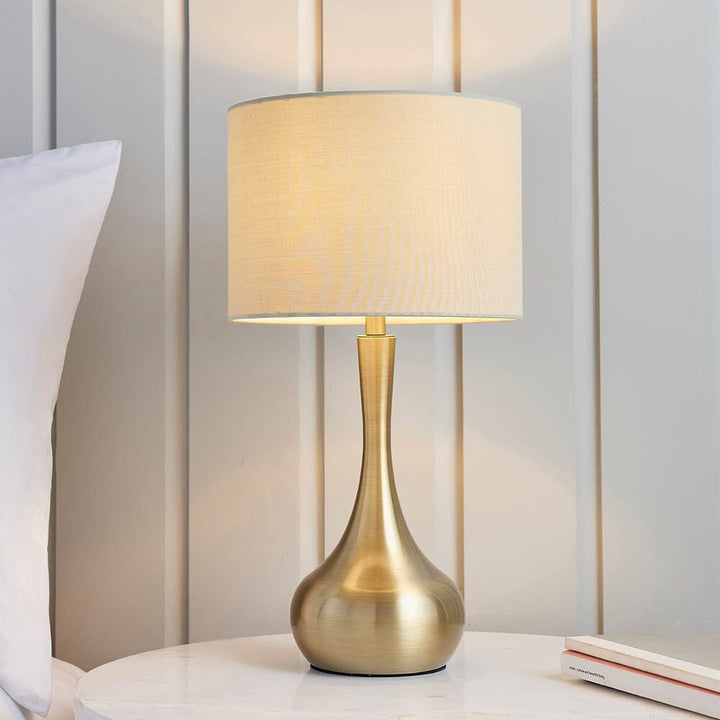 Cagney Gold Touch Table Lamp Lighting 