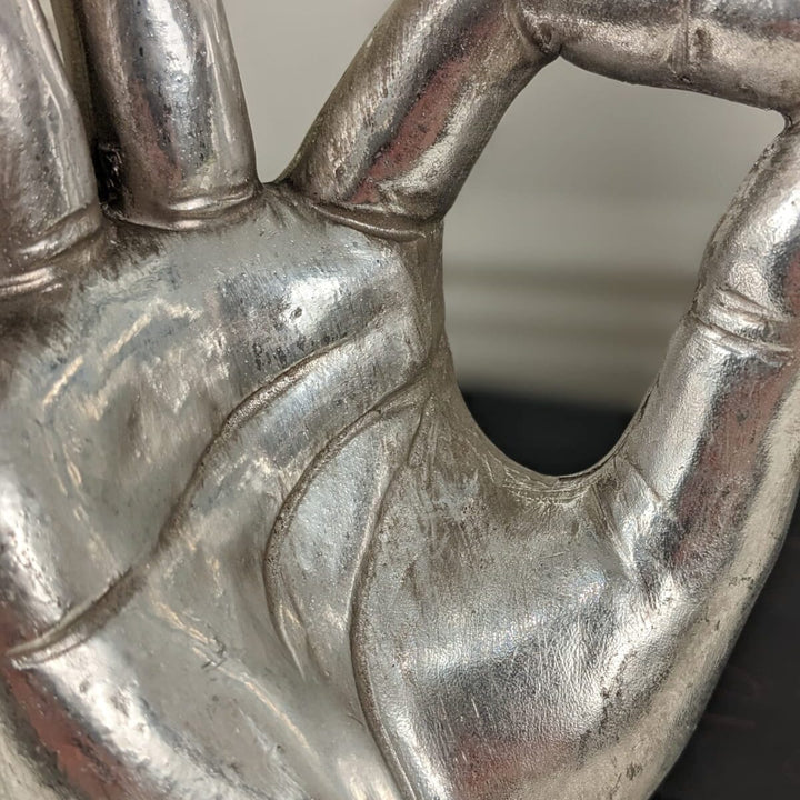 Camox Silver 'OK' Hand Ornament Accessories 
