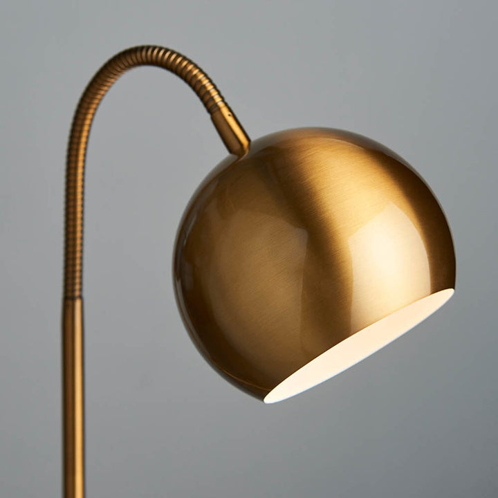 Carlo Gold Domed Task Table Lamp Lighting 
