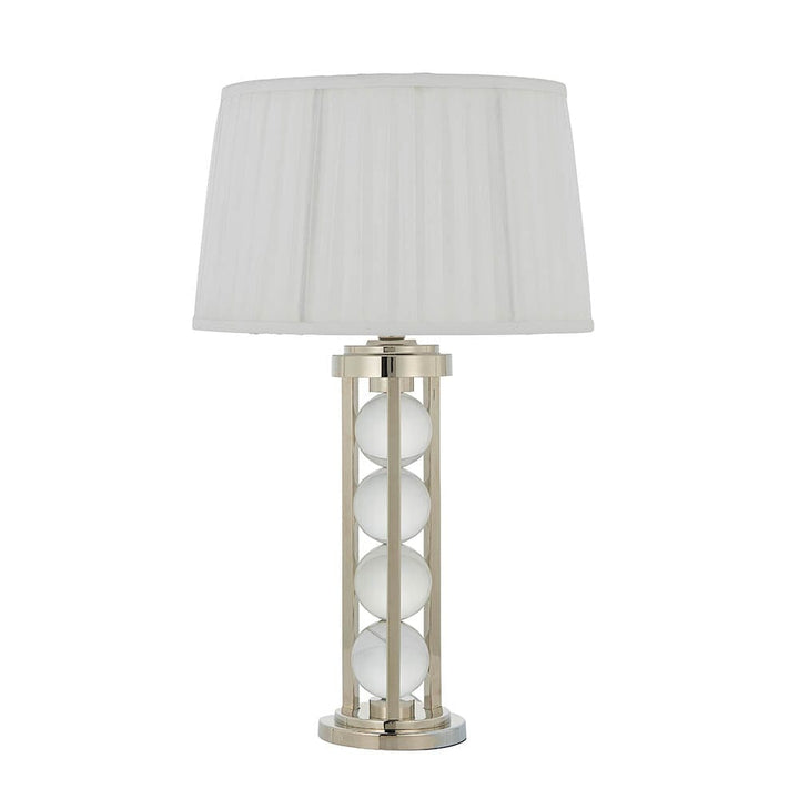 Caspa Silver Table Lamp Lighting 