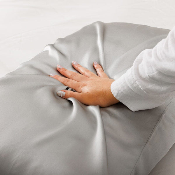 Cocoon 100% Silk Platinum Pillowcase Textiles 