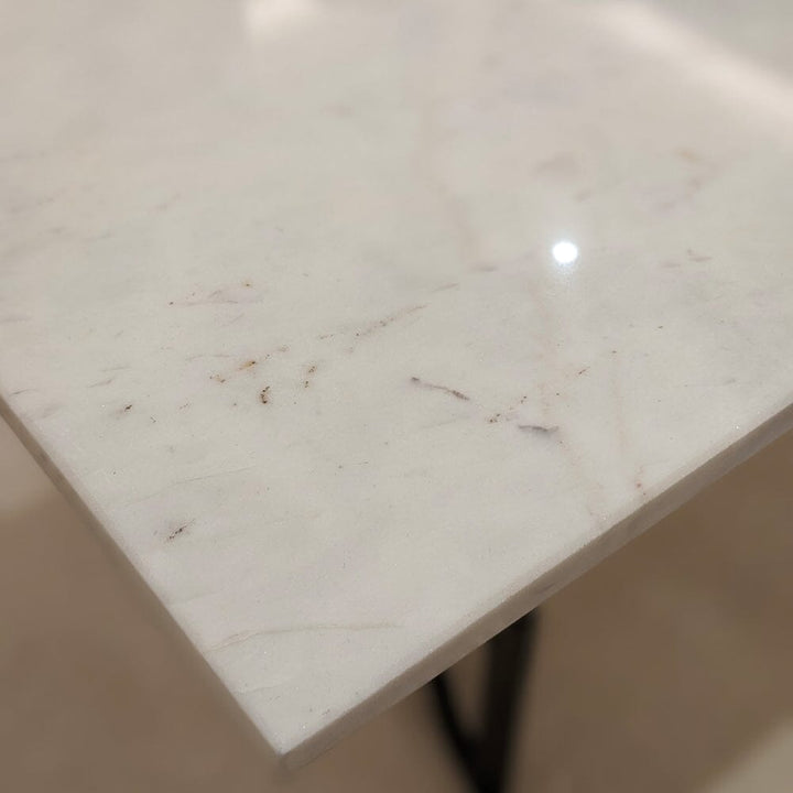 Corazi Marble and Black Dining Table Furniture 