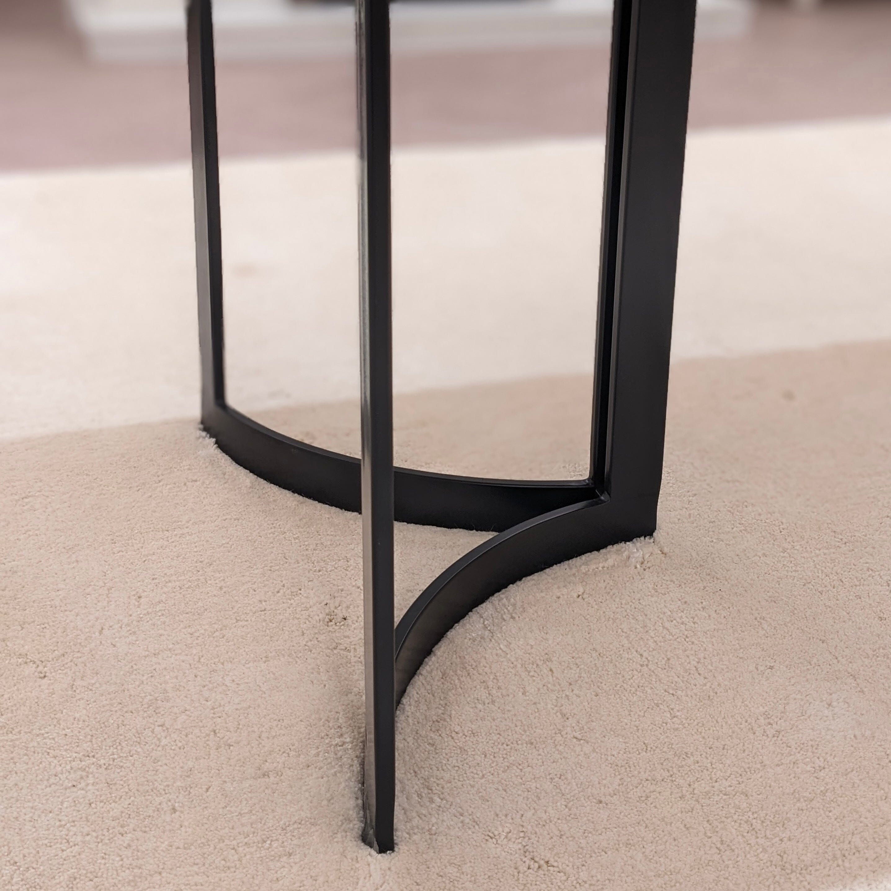 Corazi Marble and Black Dining Table Furniture 
