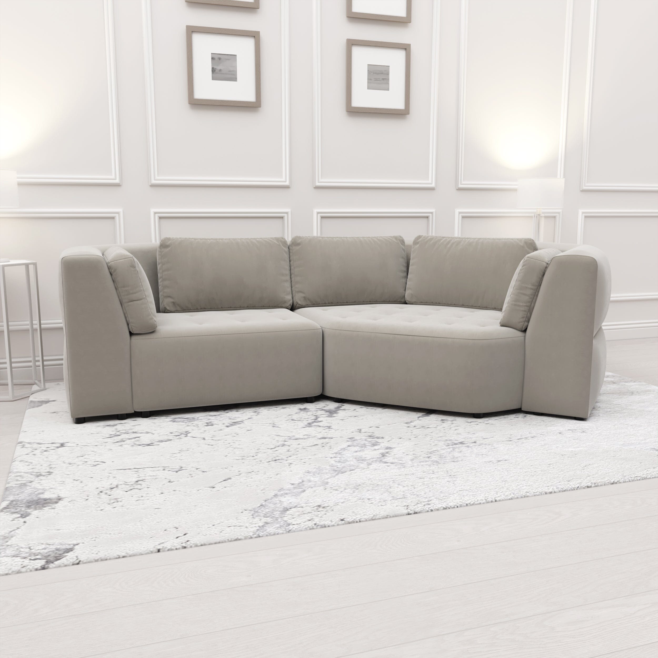 Cuddle deals sofa grey