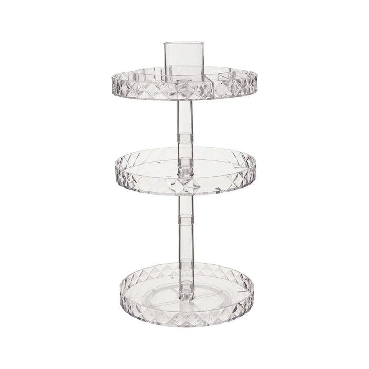 Darcie Clear Diamond 3 Tier Organiser Accessories 