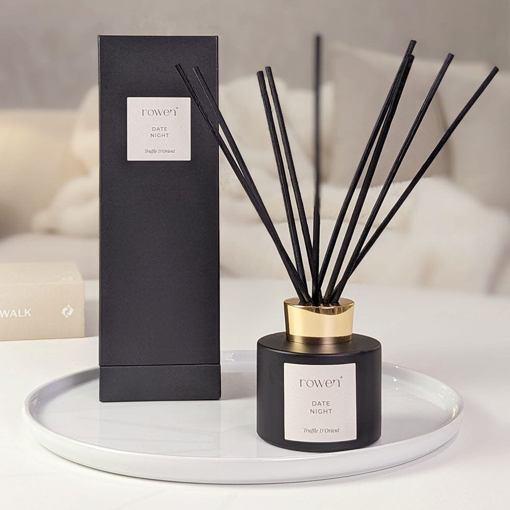 Date Night Black & Gold Reed Diffuser - Truffle D'orient