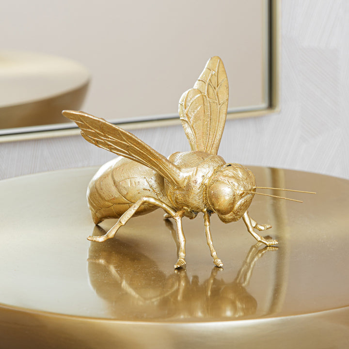 Decorative Gold Bee Ornament Accessories 